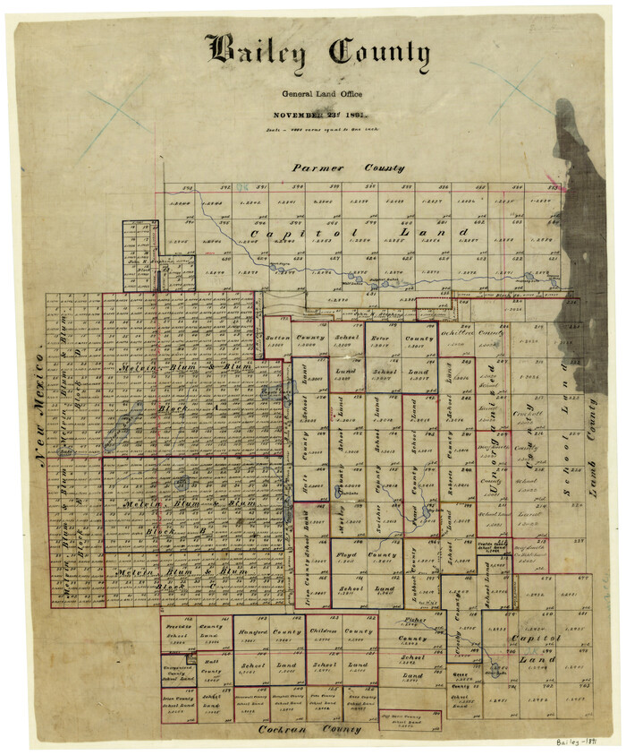 3257, Bailey County, General Map Collection