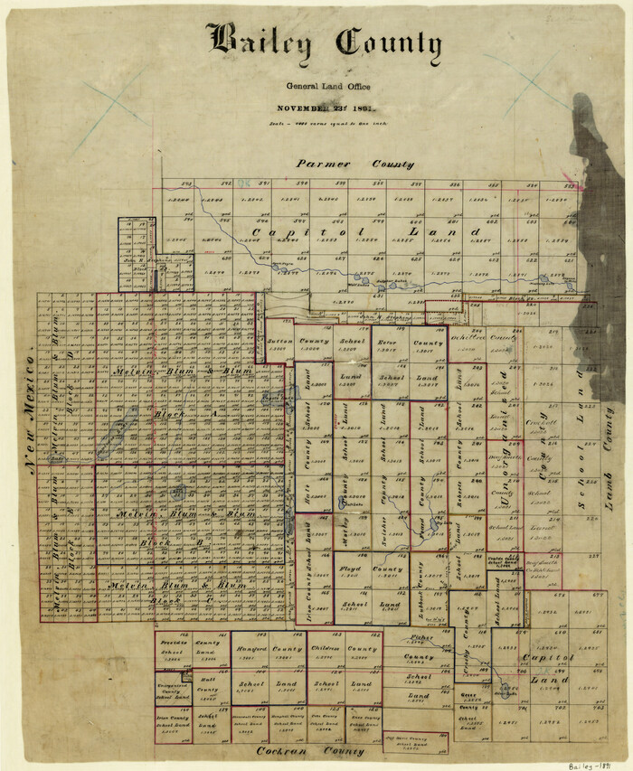 3257, Bailey County, General Map Collection