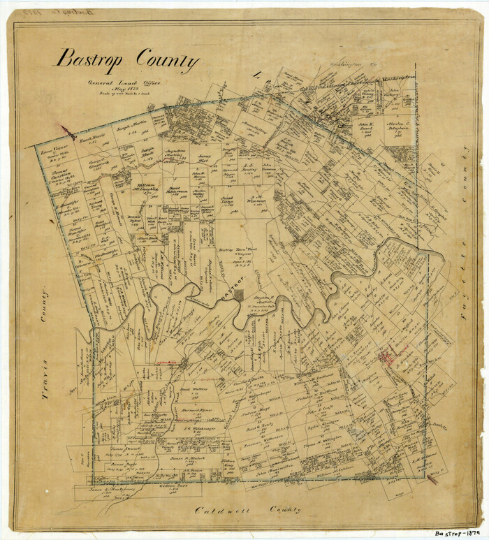 3277, Bastrop County, General Map Collection