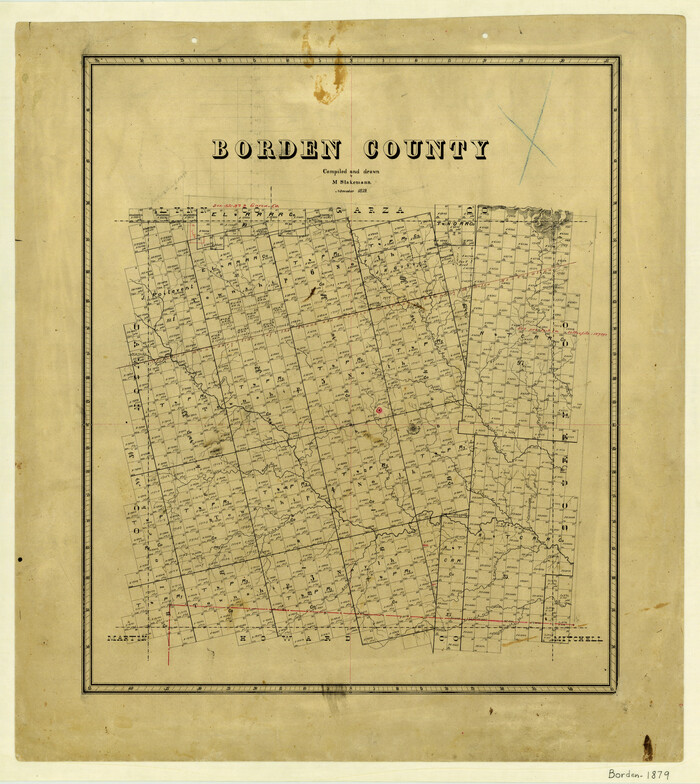 3309, Borden County, General Map Collection