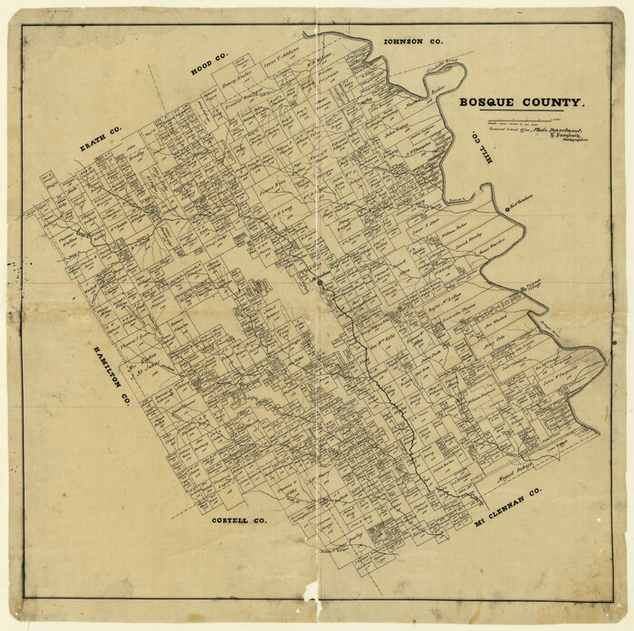 3315, Bosque County, General Map Collection