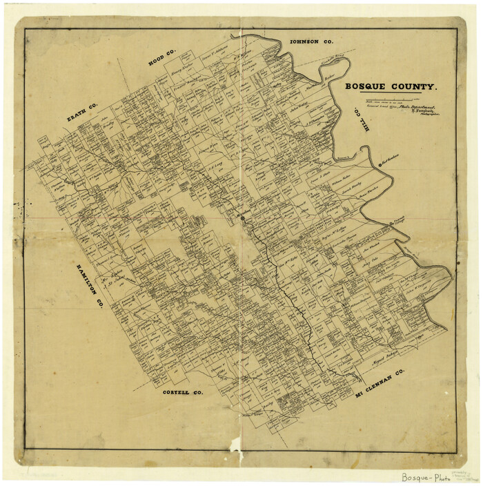 3315, Bosque County, General Map Collection