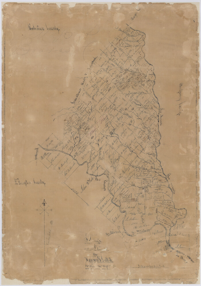 3328, Map of Navisota County, General Map Collection