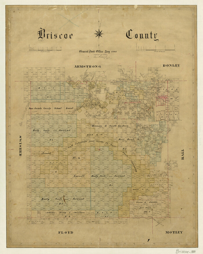 3333, Briscoe County, General Map Collection