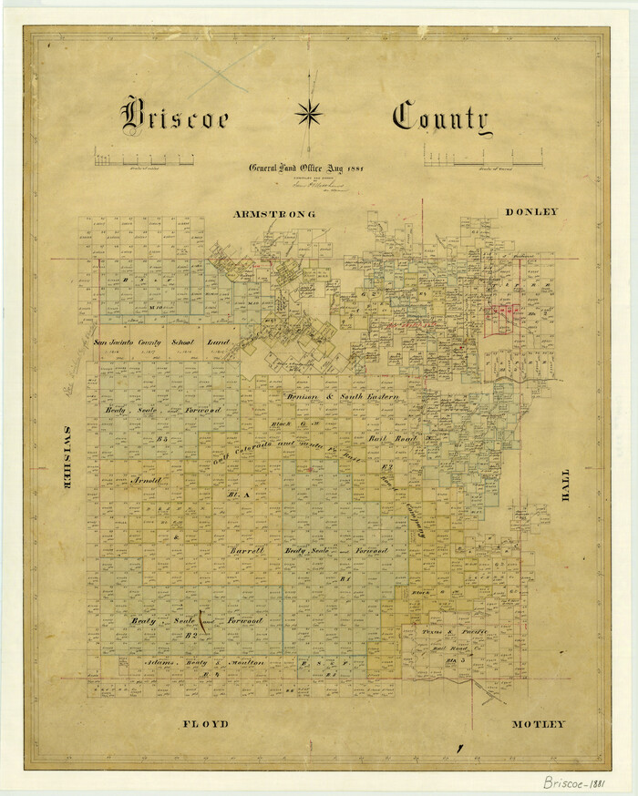 3333, Briscoe County, General Map Collection