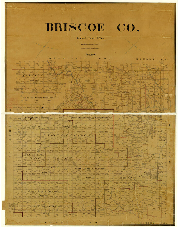 3335, Briscoe Co., General Map Collection