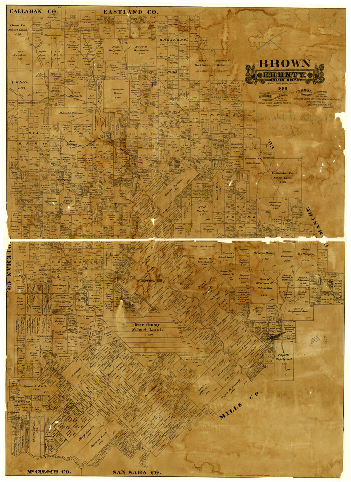 3344, Brown County, General Map Collection