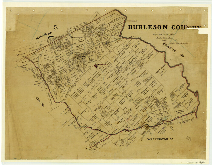 3347, Burleson County, General Map Collection