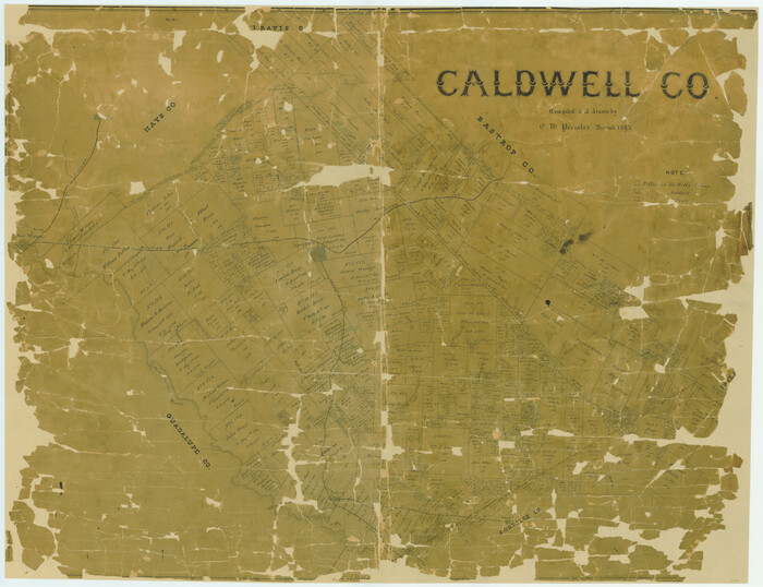 3356, Caldwell Co., General Map Collection