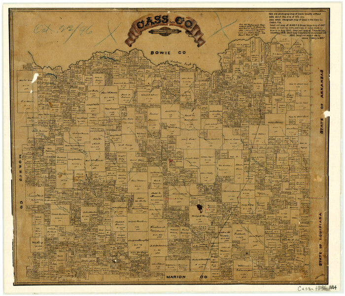 3374, Cass County, General Map Collection