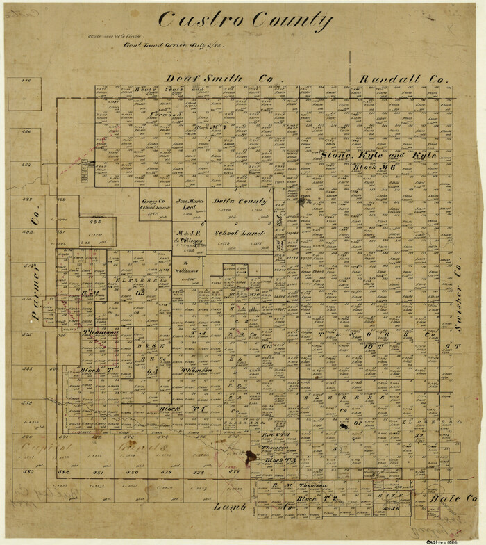 3378, Castro County, General Map Collection