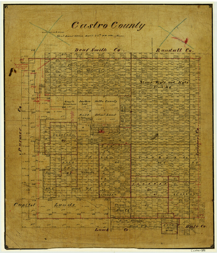 3379, Castro County, General Map Collection
