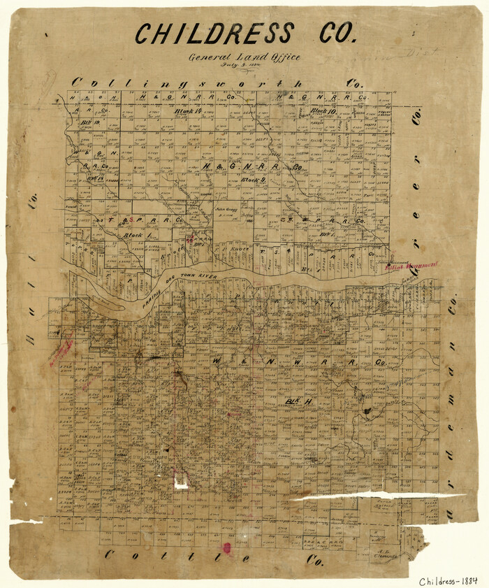 3393, Childress County, General Map Collection