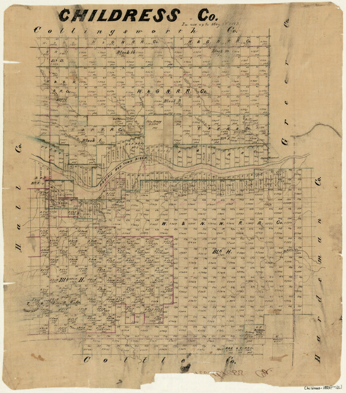 3394, Childress County, General Map Collection