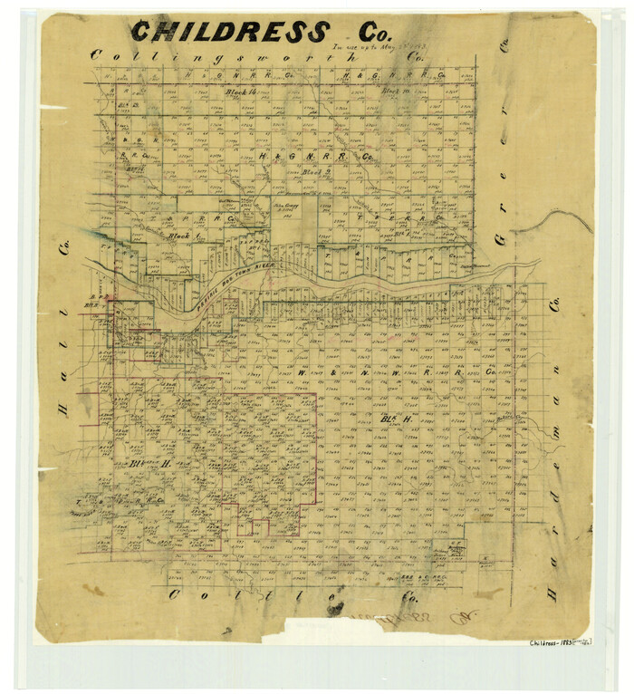 3394, Childress County, General Map Collection
