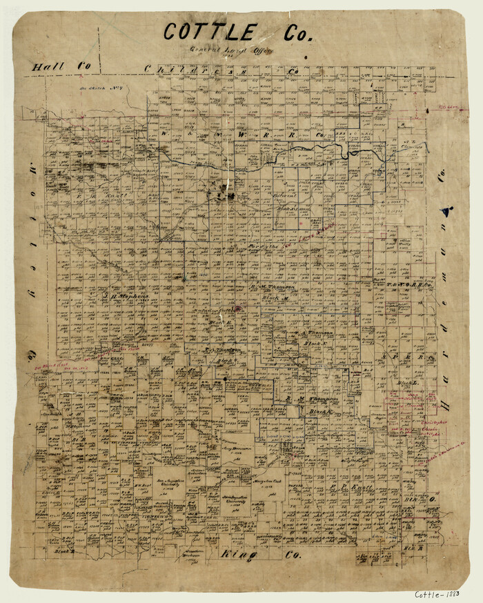 3448, Cottle County, General Map Collection