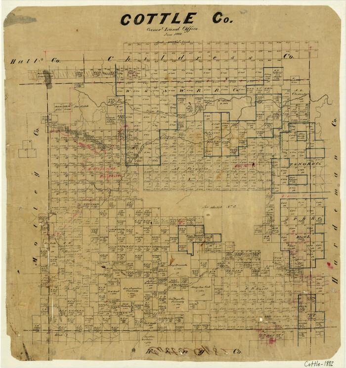 3449, Cottle County, General Map Collection