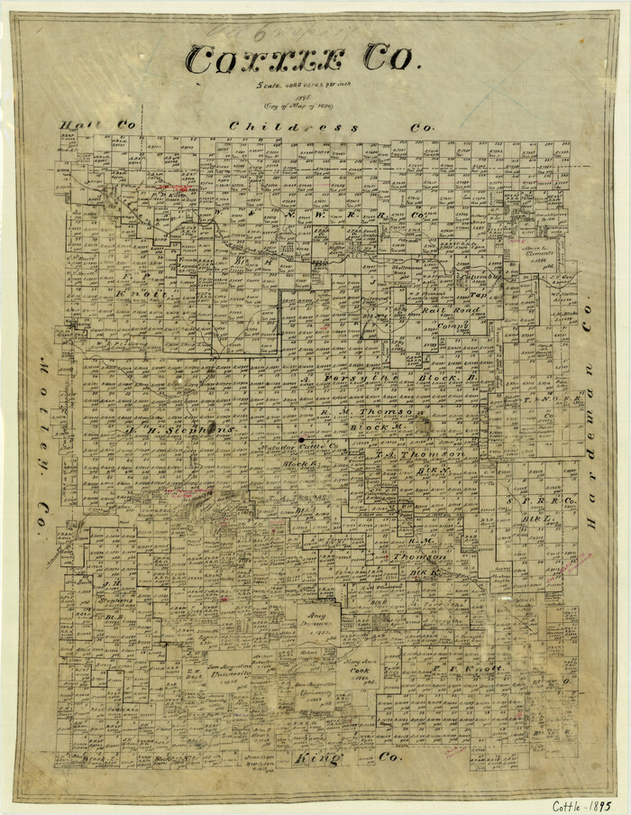 3452, Cottle County, General Map Collection