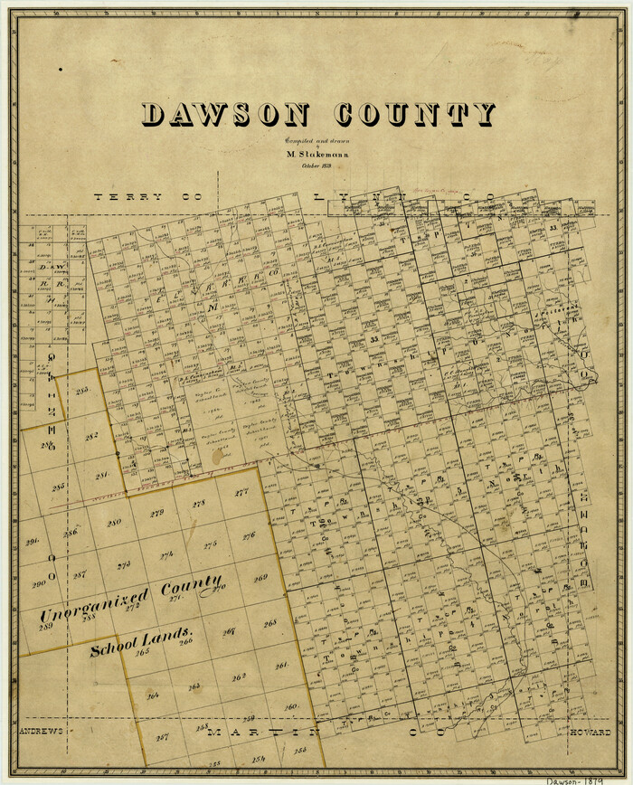 3468, Dawson County, General Map Collection