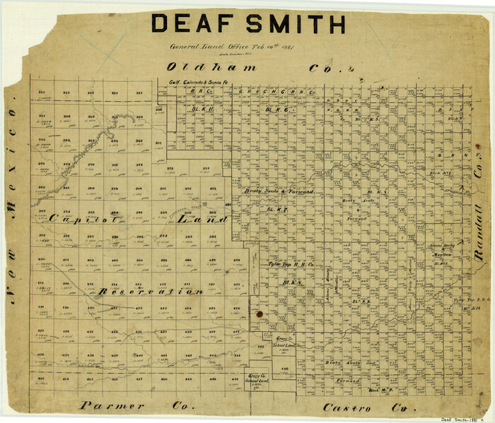 3471, Deaf Smith, General Map Collection