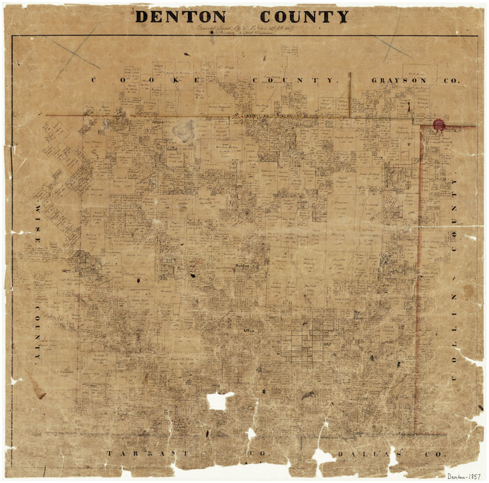 3476, Denton County, General Map Collection