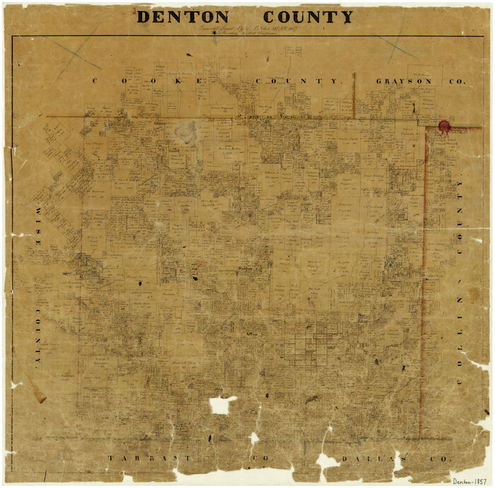 3476, Denton County, General Map Collection