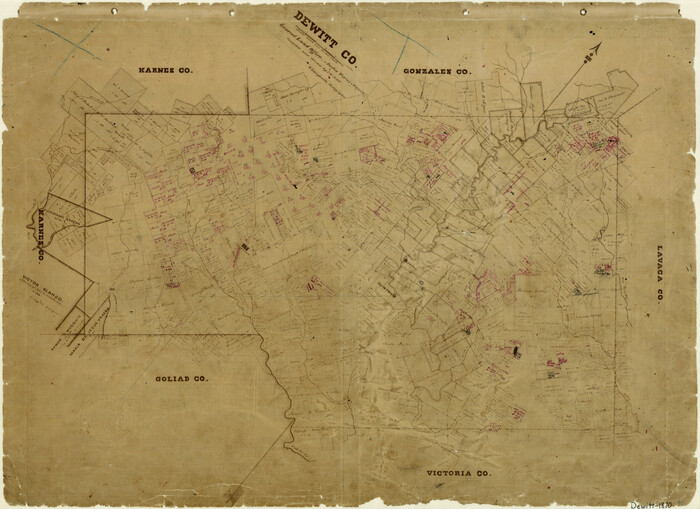 3482, DeWitt County, General Map Collection