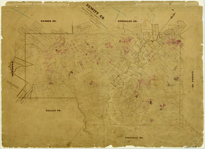 3482, DeWitt County, General Map Collection