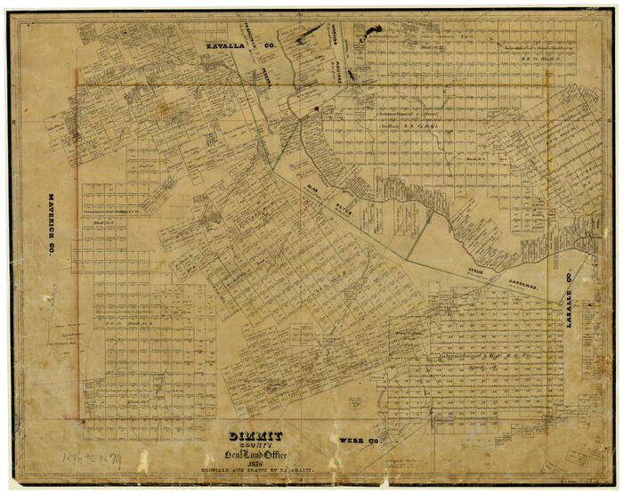 3493, Dimmit County, General Map Collection