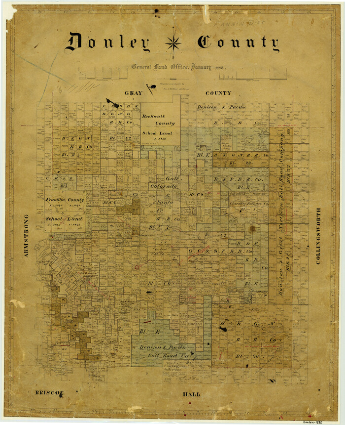 3495, Donley County, General Map Collection