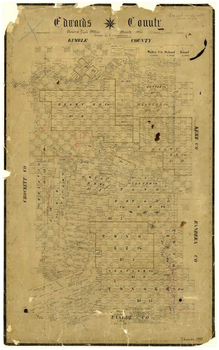 3505, Edwards County, General Map Collection