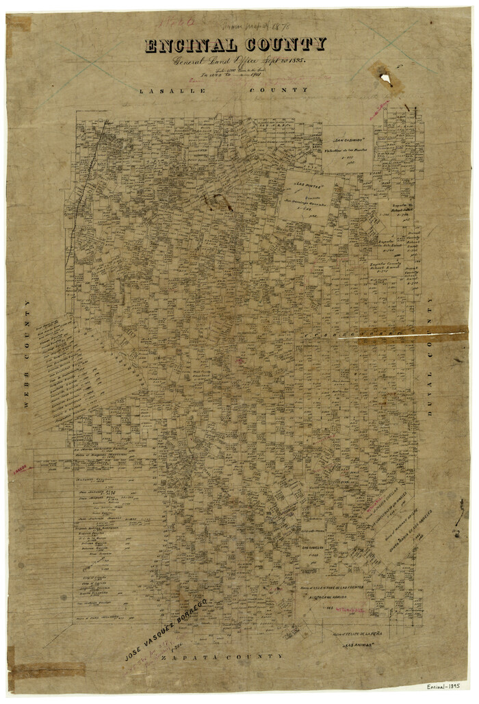 3516, Encinal County, General Map Collection