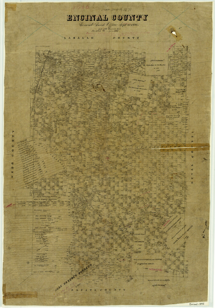 3516, Encinal County, General Map Collection