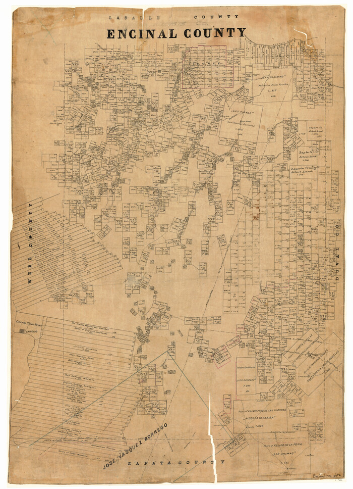 3518, Encinal County, General Map Collection