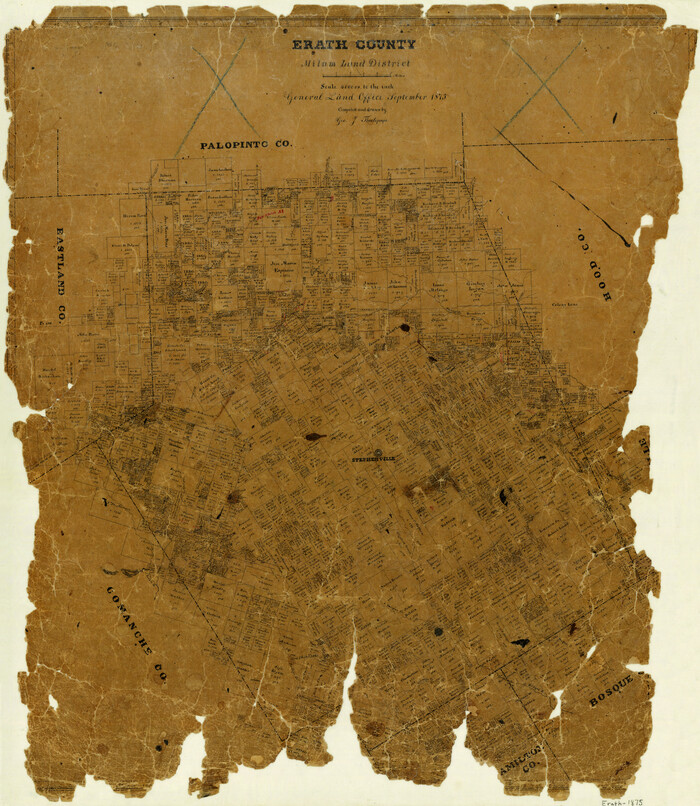 3522, Erath County, General Map Collection
