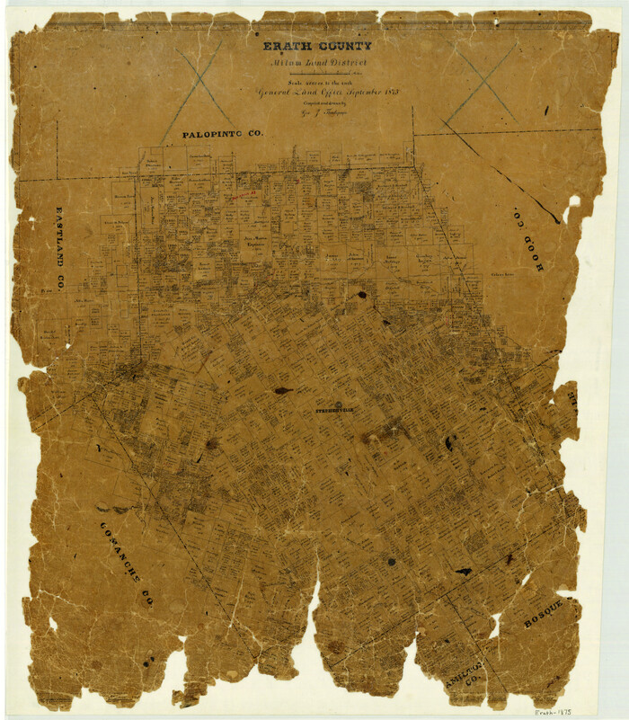 3522, Erath County, General Map Collection