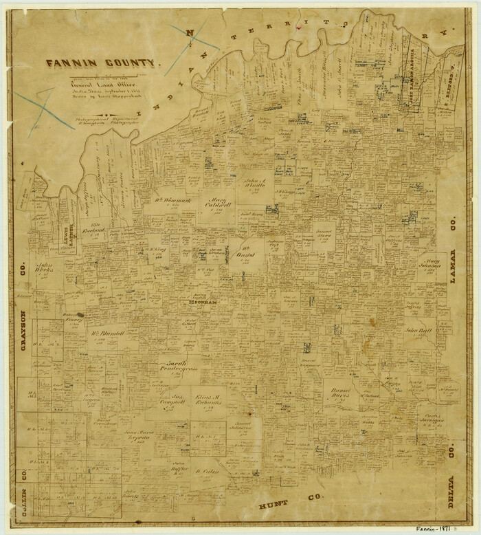 3533, Fannin County, General Map Collection