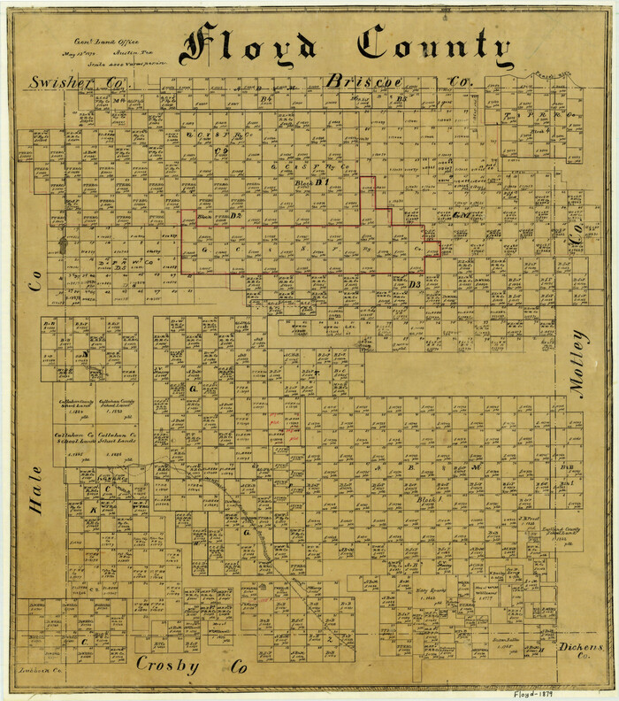 3542, Floyd County, General Map Collection