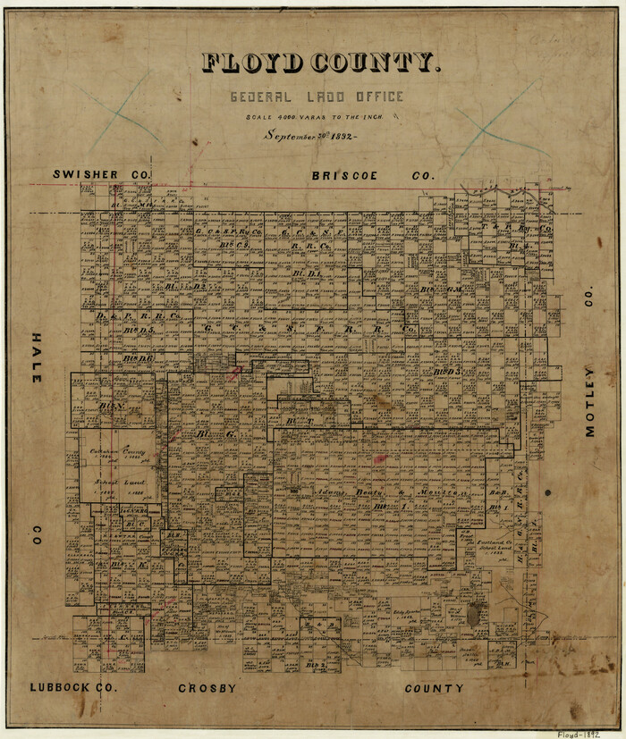 3546, Floyd County, General Map Collection