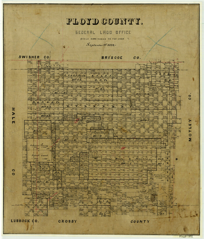 3546, Floyd County, General Map Collection