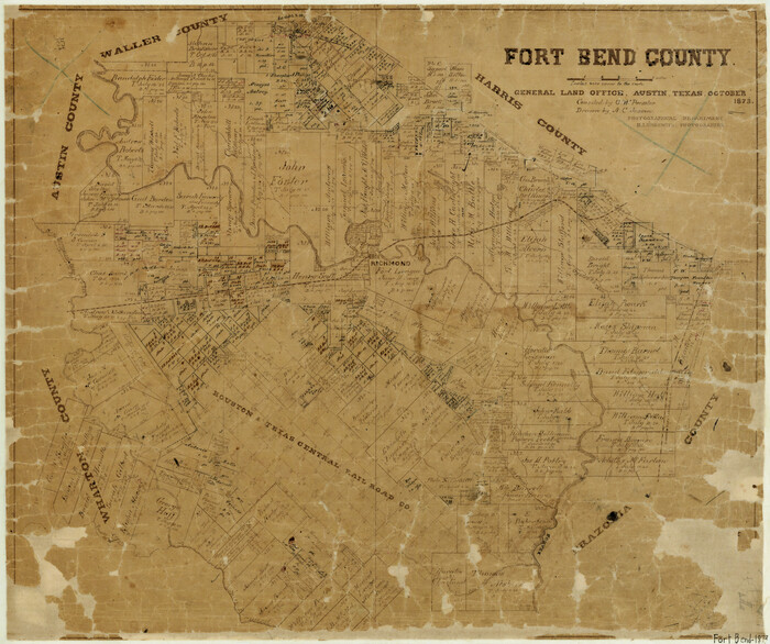 3555, Fort Bend County, General Map Collection