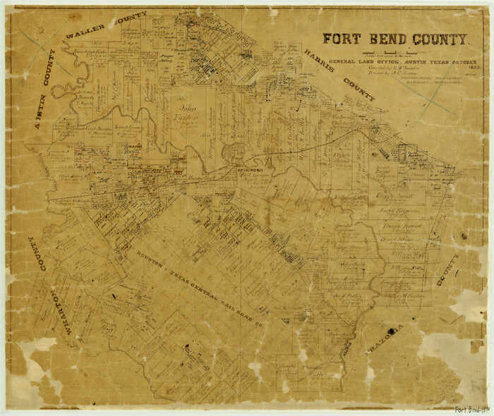 3555, Fort Bend County, General Map Collection