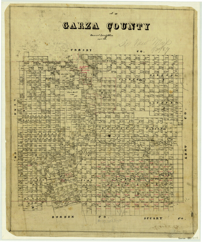 3578, Garza County, General Map Collection