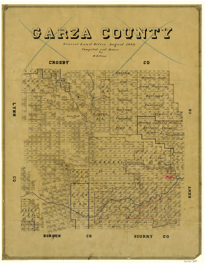 3579, Garza County, General Map Collection