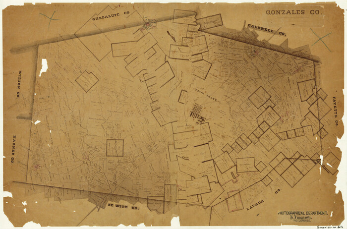 3593, Gonzales County, General Map Collection