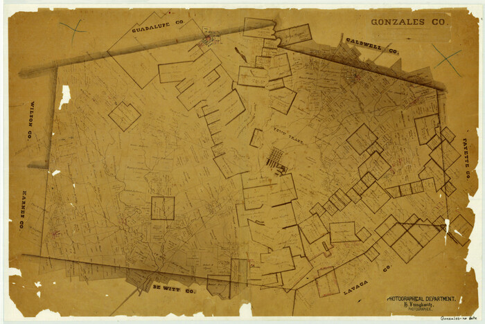 3593, Gonzales County, General Map Collection