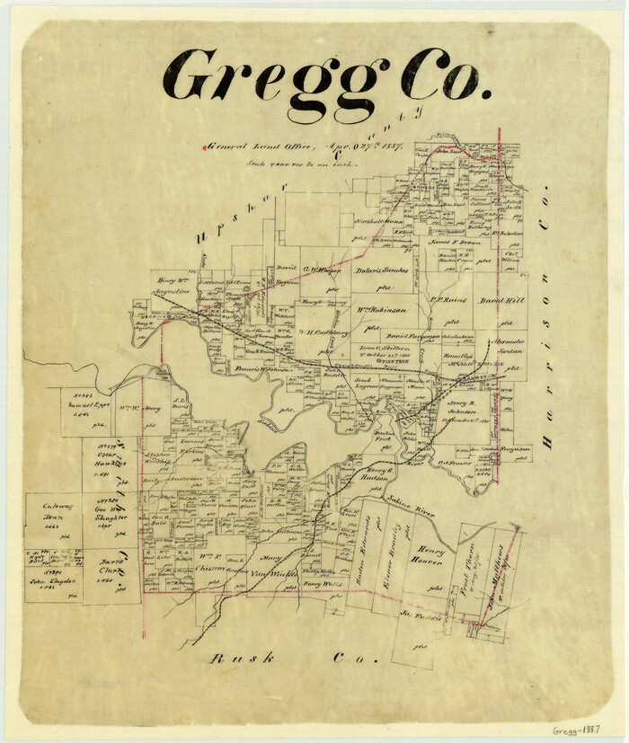 3603, Gregg County, General Map Collection