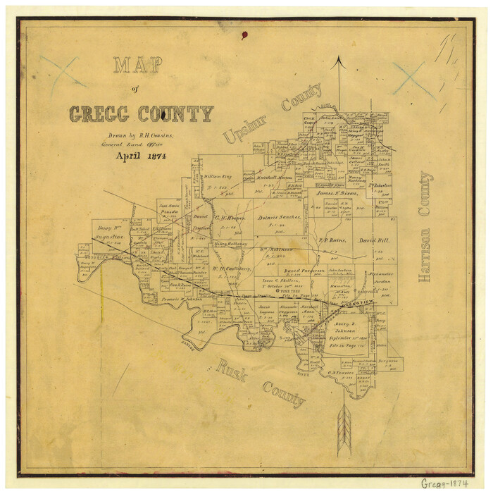 3604, Map of Gregg County