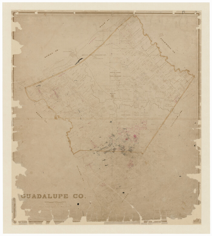 3610, Guadalupe County, General Map Collection