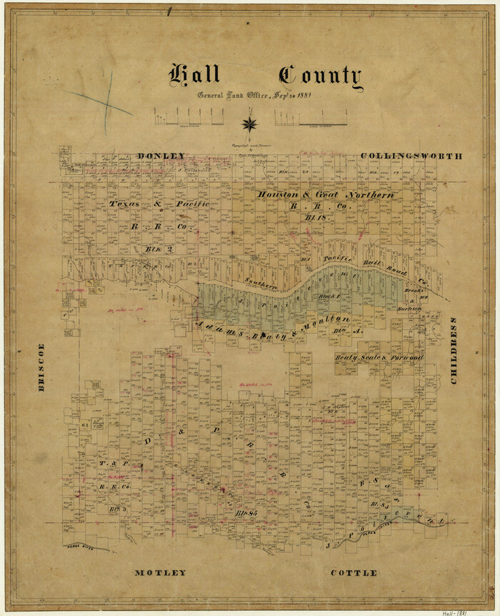 3616, Hall County, General Map Collection